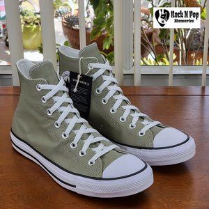 Mens best sale leather converse